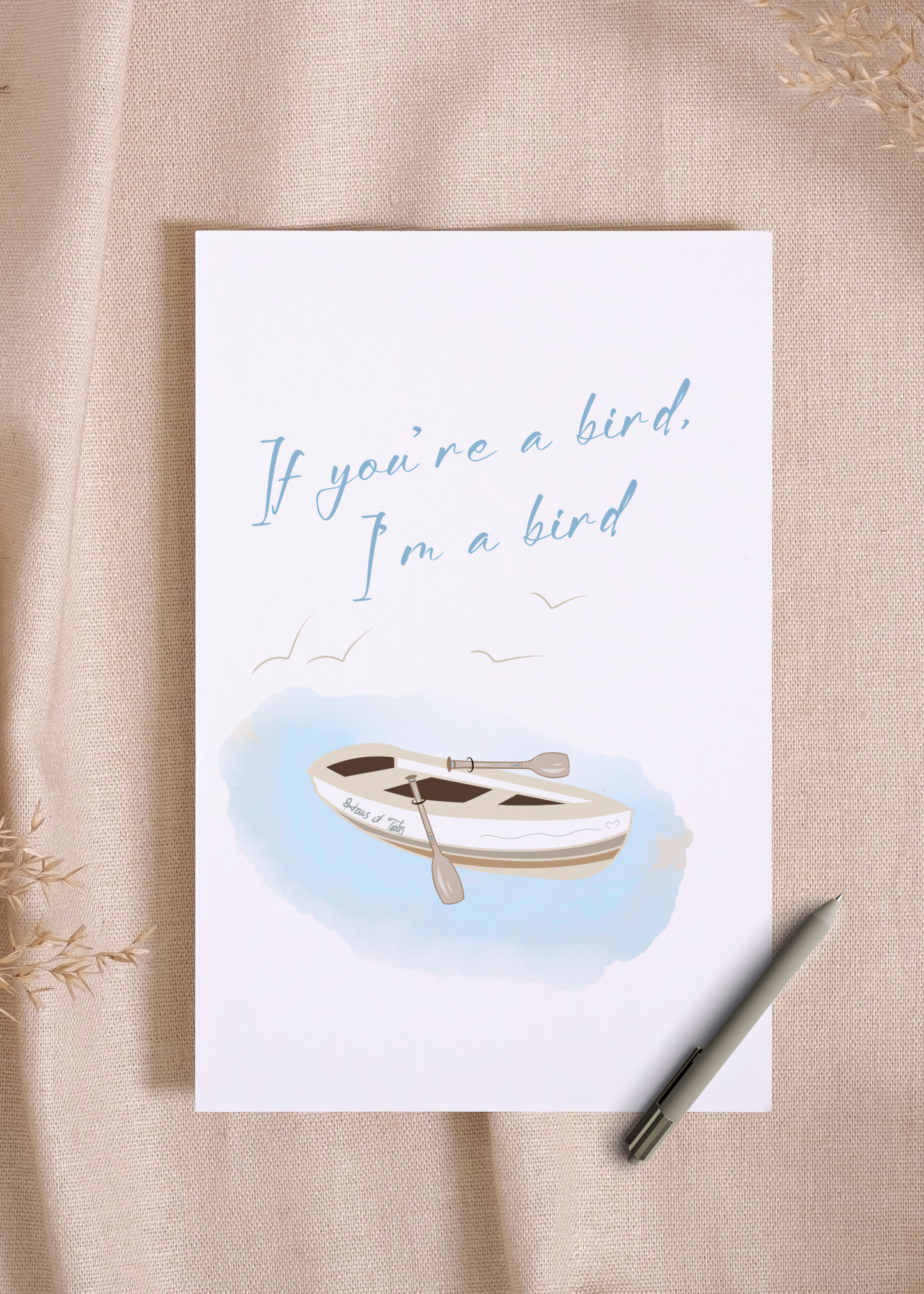 IF YOUR'E A BIRD I'M A BIRD